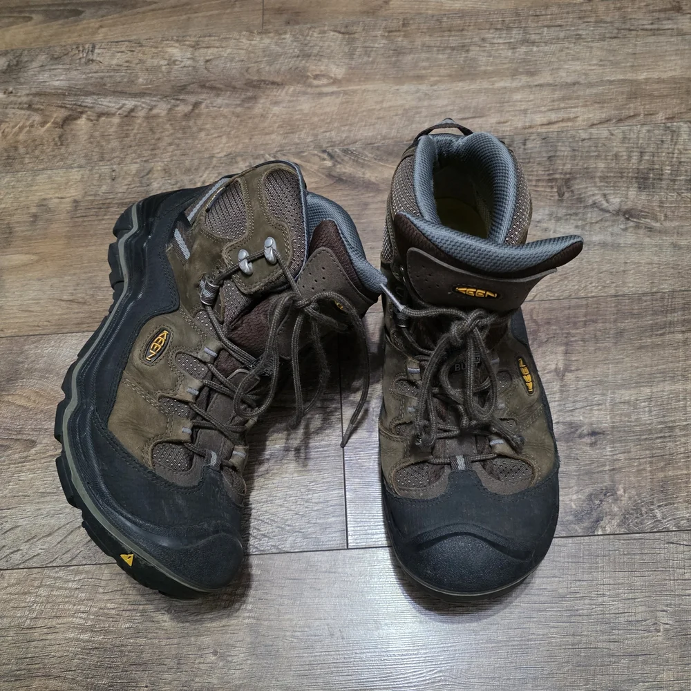 Keen DRY WP Men's Brown Hiking Boots Size 11.5EE Wid